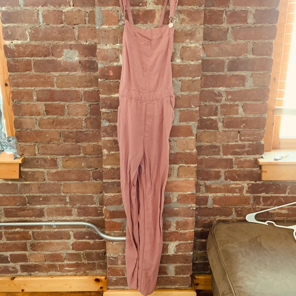 Pink Overalls